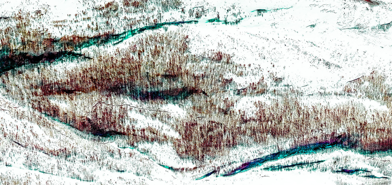 Illustration for article titled These Stunning Geometric Patterns Were Created From Google Earth Images